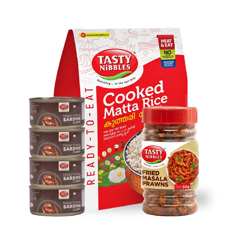  -Non-contact cat thermometerSardine Curry Meals with Fried Masala Prawn