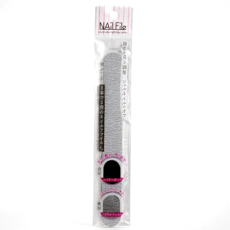 - Deodorizing cat litter tofu litterNail File (Acrylic/2-Way/BK/17.9x1.9x0.8cm)