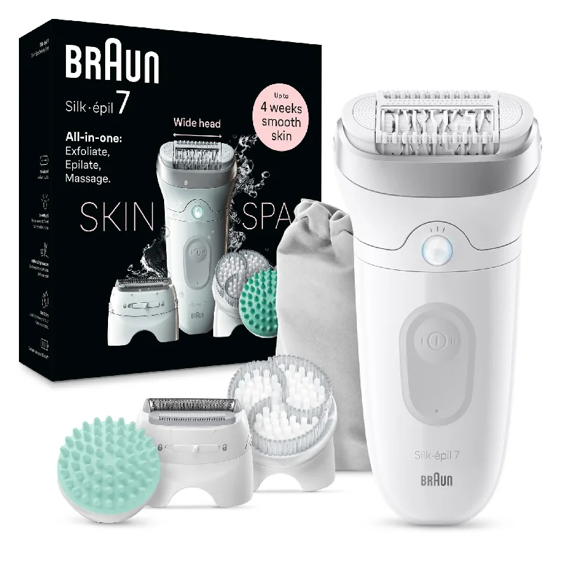 - Automatic temperature adjustment cat bedBraun Silk-épil 7 SkinSpa Epilator