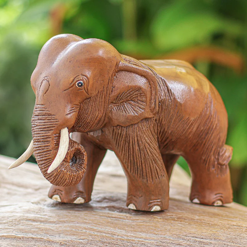 - Climbing pet constant temperature heating padMajestic Elephant Rain Tree Wood Sculpture from Thailand