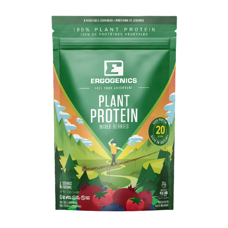 - Pet vitamin complex nutrition tabletsErgogenics Mixed Berries Plant Protein - 120g