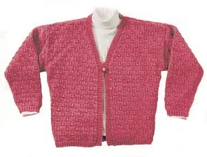 - Parrot climbing and standing wooden frameOne Button Cardigan Pattern (Knit)