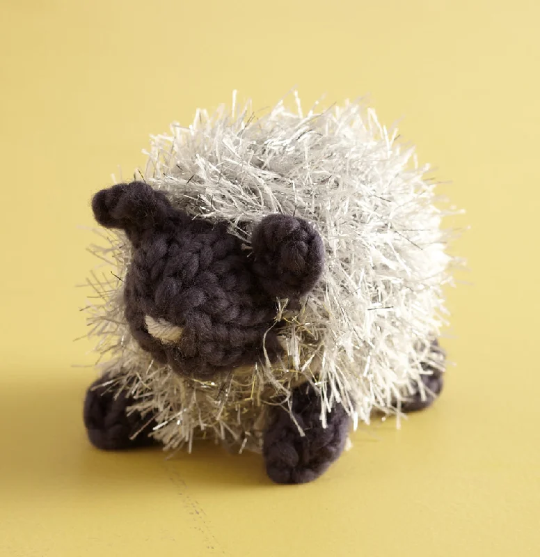 - Dog disposable foam shower gelGlittery Sheep Pattern (Knit) - Version 1