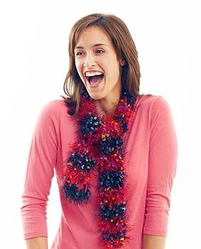 - ​​Christmas pet Christmas clothingStriped Scarf (Knit) - Version 1