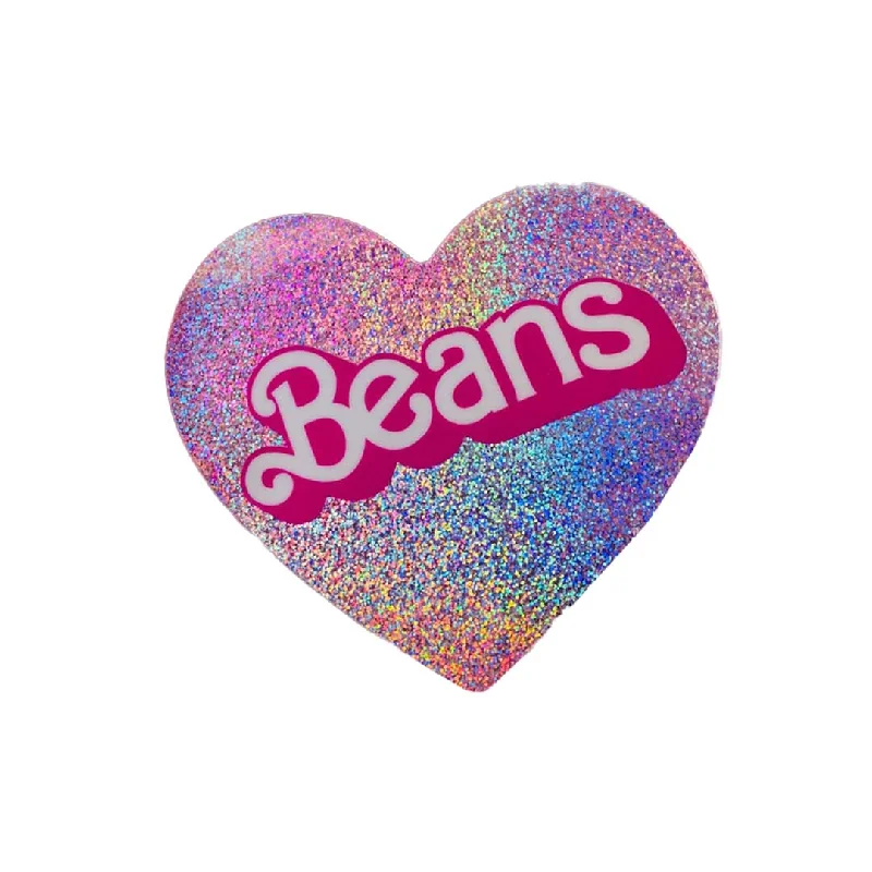 - Solid wood cat climbing frame customizedVegan Power Co Barbie 'Beans' Glitter Heart Sticker - Solid wood cat climbing frame customizedVegan Power Co Barbie 'Beans' Glitter Heart Sticker