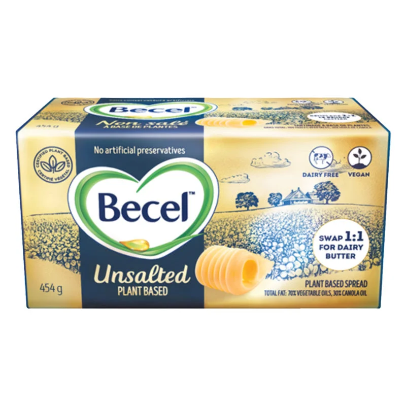 - Custom pet birthday cakeBecel Plant-Based Unsalted Brick - 454g