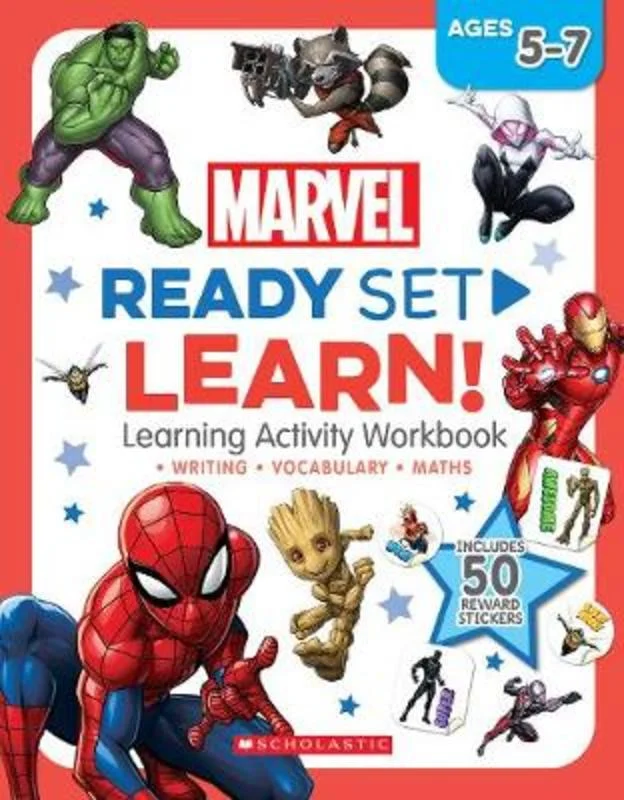  -Explosion-proof leash FOR LARGE dogsMarvel: Ready Set Learn! Learning Activity Workbook (Ages 5 - 7 Years)