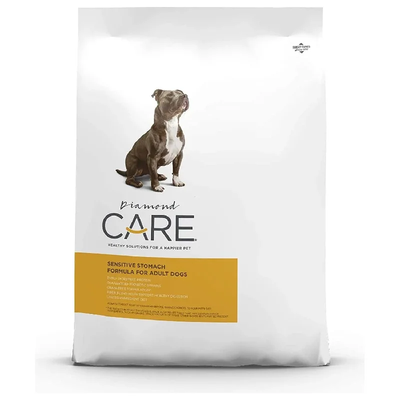 - Food for sterilized dogsDiamond Care Sensitive Stomach Dry Adult Dog Food