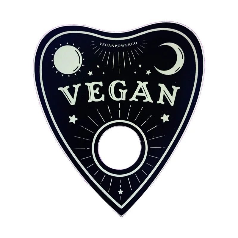 - Automatic temperature adjustment cat bedVegan Power Co Vegan Ouija Planchette Sticker - Automatic temperature adjustment cat bedVegan Power Co Vegan Ouija Planchette Sticker