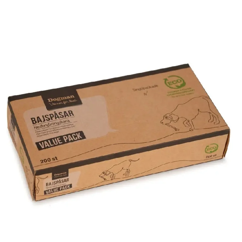 - Pet smart GPS locatorDogman Bajspåsar Nedbrytningsbara Value Pack 200 st
