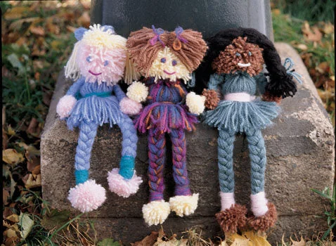 ---Pom Pom Dolls Pattern (Crafts)