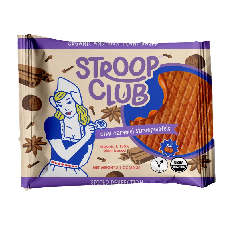  -Anti-scratch sofa protective coverStroop Club Vegan Chai Caramel Stroopwafel Cookies - 60g