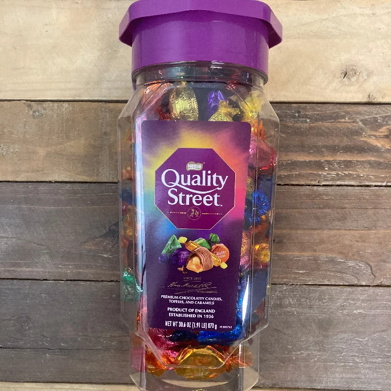 - Organic cotton dog bibsQuality Street Jar 870g