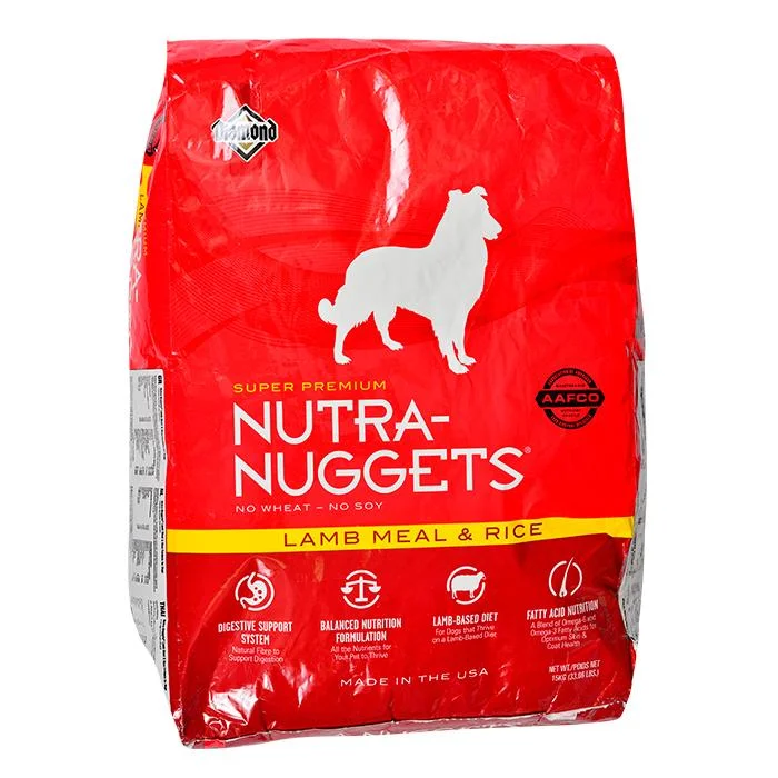 ---Nutra Nuggets Cordero Y Arroz x 15 Kg