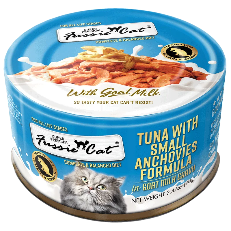- Cat hair ball removal and hair removal creamFussie Cat Tuna with Small Anchovies Formula in Goat Milk Gravy - Cat hair ball removal and hair removal creamFussie Cat Tuna with Small Anchovies Formula in Goat Milk Gravy
