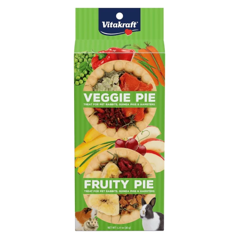 - Cat stress soothing sprayRabbit/ Guinea Pig/ Hamster Treat - Veggie & Fruity Pie - 1.27 oz
