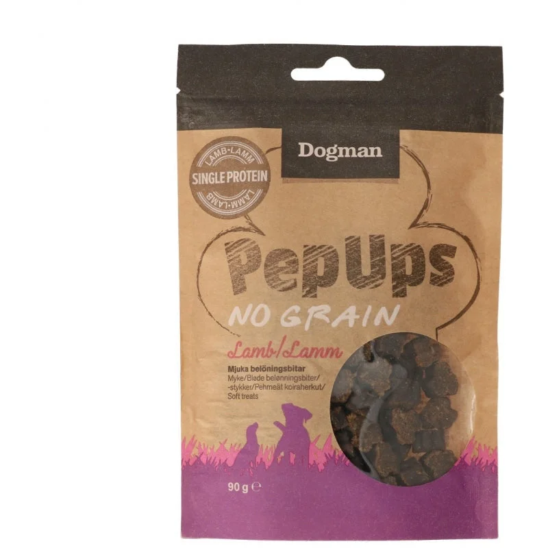 - Dog heart rate monitoring collarDogman Pep Ups No Grain - Lamm
