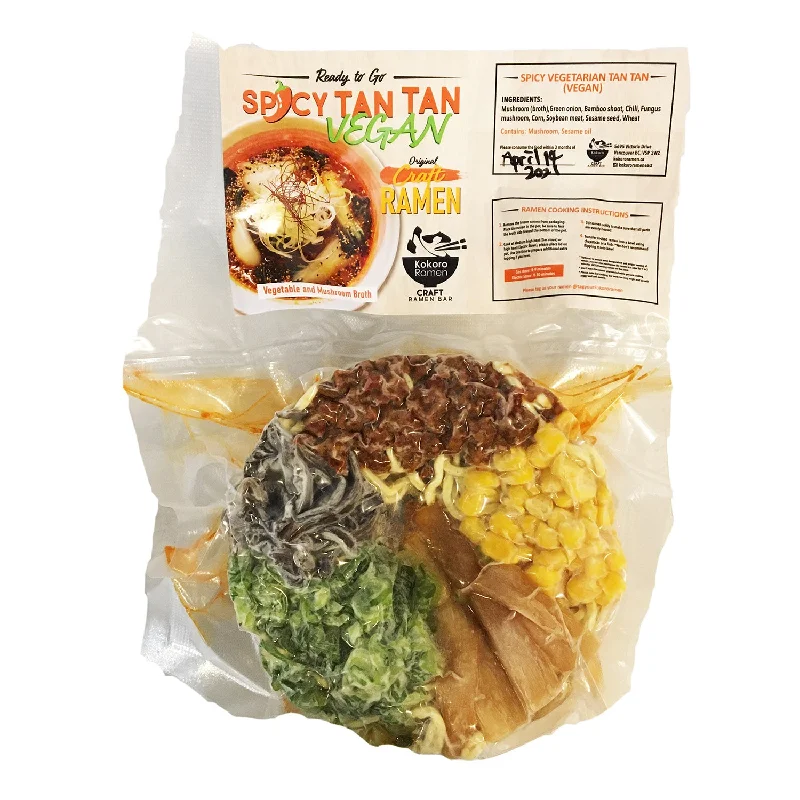 - Deodorizing cat litter tofu litterKokoro Ready To Go Spicy Vegan Tan Tan Ramen - 800g