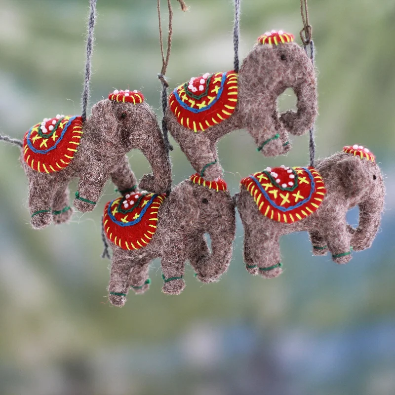 - Cat hair ball removal and hair removal creamElephants in Red Set of 4 Handmade Elephant Ornaments - Cat hair ball removal and hair removal creamElephants in Red Set of 4 Handmade Elephant Ornaments