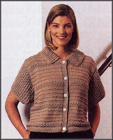 - Air box TSA certified check-inKnitted Light and Breezy Cardigan Pattern (Knit)
