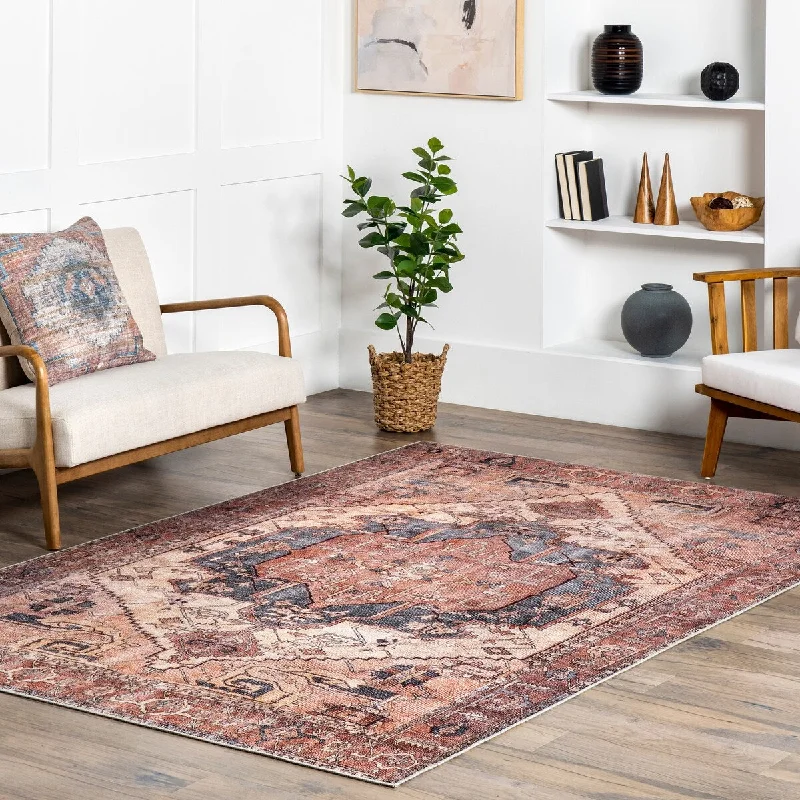 - Custom pet birthday cakeNuloom Transitional Faded Printed Medieval Medallion Area Rug