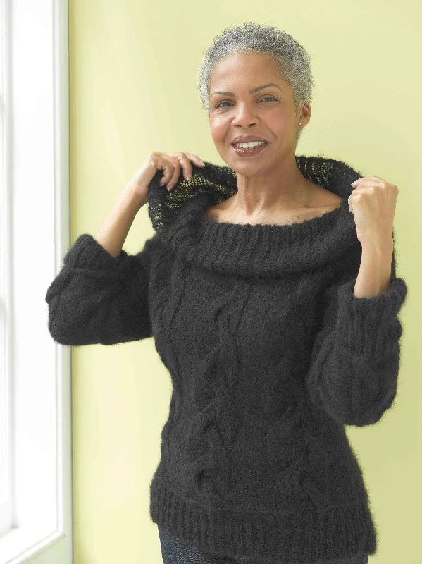 - Cat stress soothing sprayGossamer Cowl Pullover (Knit)