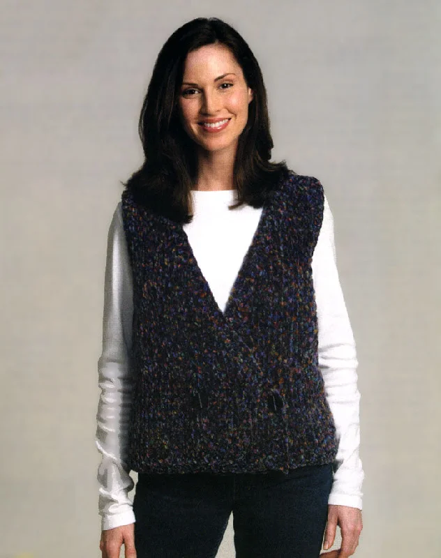  -Anti-scratch scratching board AND cat bed in oneDouble Breasted Vest Pattern (Knit)
