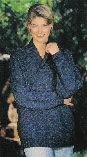 - Winter dog thick down jacketShawl Collar Pullover Pattern (Knit) - Version 1