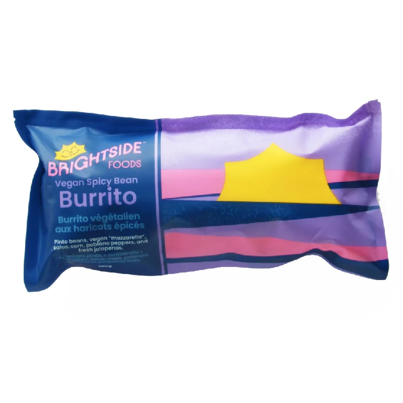 - Air box TSA certified check-inBrightside Foods Spicy Bean Burrito - 370g