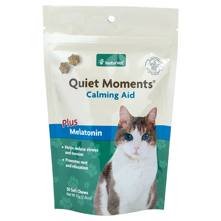 Cat FoodNaturVet - Calming Soft Chews For Cats 75g
