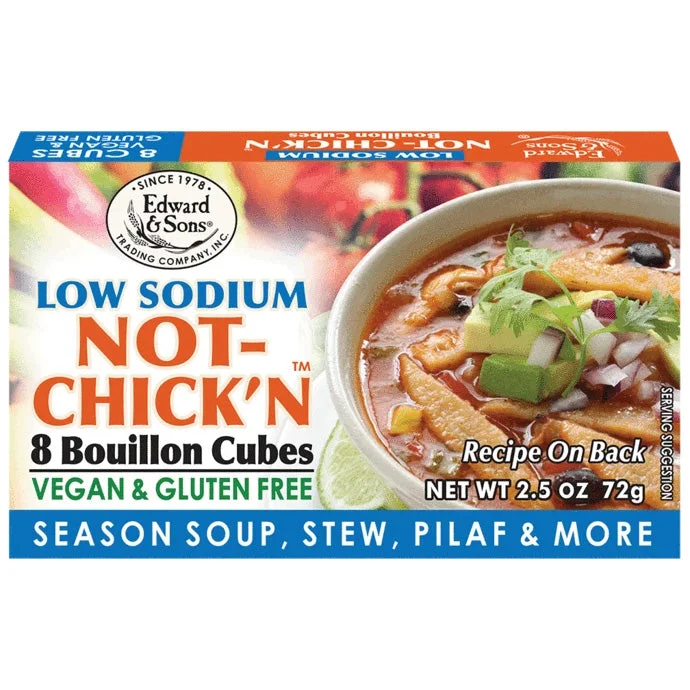- Cat stress soothing sprayEdward & Sons Low Sodium Not-Chick'n Bouillon Cubes - 72g - Cat stress soothing sprayEdward & Sons Low Sodium Not-Chick'n Bouillon Cubes - 72g