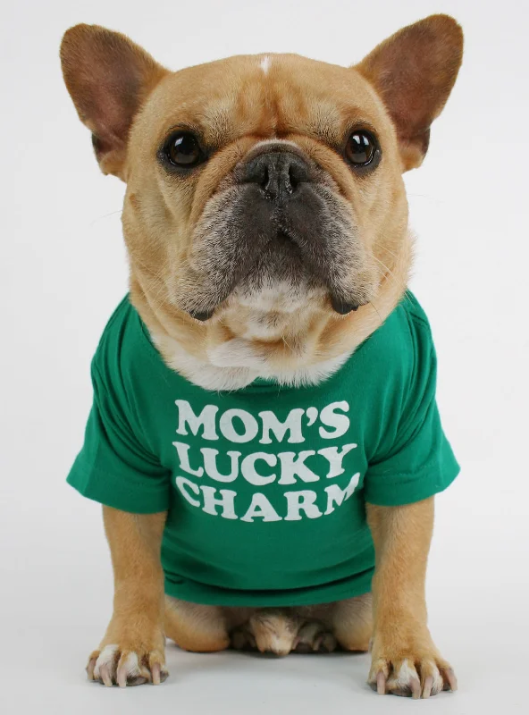Pet Halloween clothesMom's Lucky Charm Dog Tee