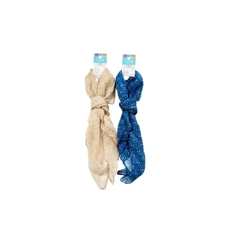 - Foldable and portable cat bagScarf UV Cut Small Flower Pattern 1.96ft x 1.96ft