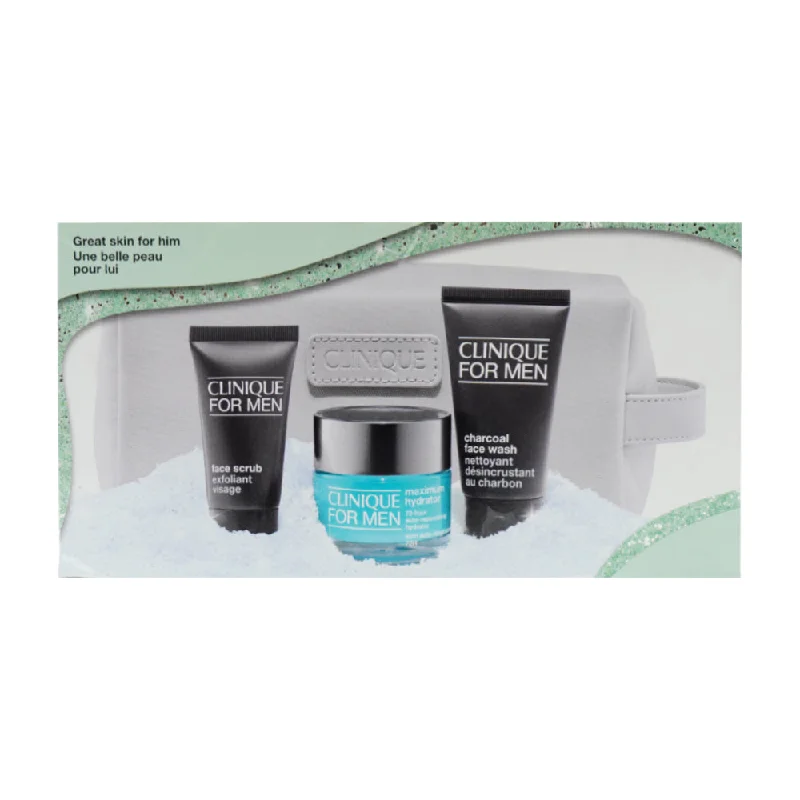 - Pet tear stain cleaning wipesCLINIQUE GREAT SKIN FOR HIM MEN SET