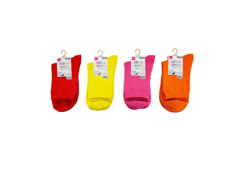 ---Antimicrobial/Anti Odor Socks Filament Yarn Plain/Warm Color