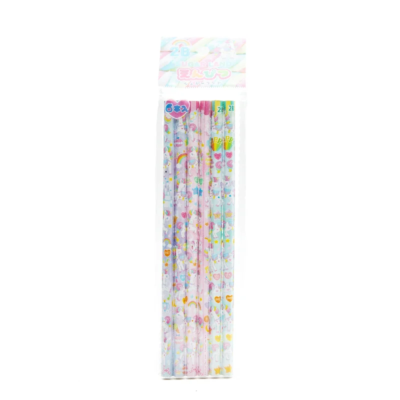 ---2B Sugar Land Unicorn Pencils (6pcs)