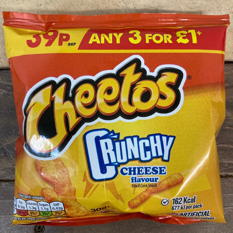 - Deodorizing cat litter tofu litter12x Cheetos Crunchy Cheese Bags (12x30g)