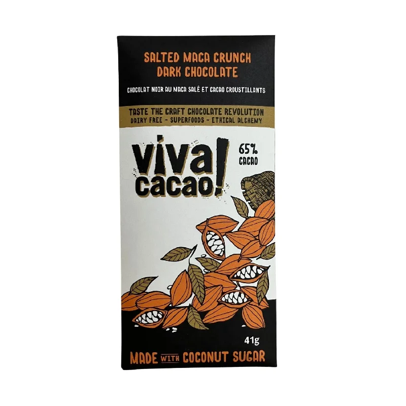 - Cat nail clippers with LED lightsViva Cacao Salted Maca Crunch Dark Chocolate - 41g