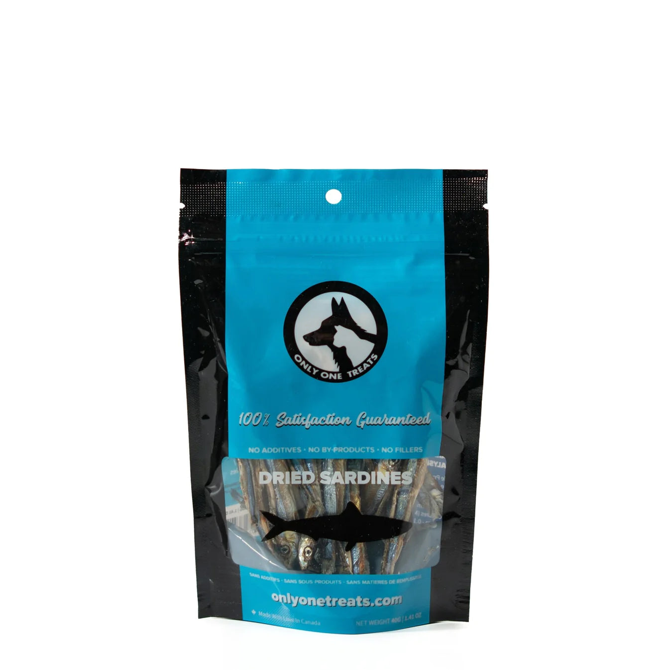 - Weight loss dog foodOnly One Treats Dried Sardines 150g