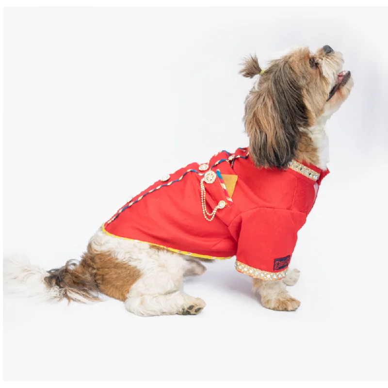 - Durable nylon dog leash wholesalePawgypets Raw Silk Sherwani for Dogs and Cats (Red) - Durable nylon dog leash wholesalePawgypets Raw Silk Sherwani for Dogs and Cats (Red)