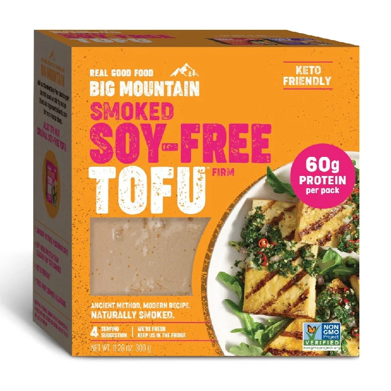 ---Big Mountain Foods Soy-Free Smoked Fava Bean Firm Tofu - 280g