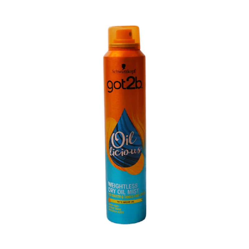 - Foldable and portable cat bagSCHWARZKOPF GOT2B DRY SHAMPOO OIL LICIOUS WITH ARGAN OIL - Foldable and portable cat bagSCHWARZKOPF GOT2B DRY SHAMPOO OIL LICIOUS WITH ARGAN OIL