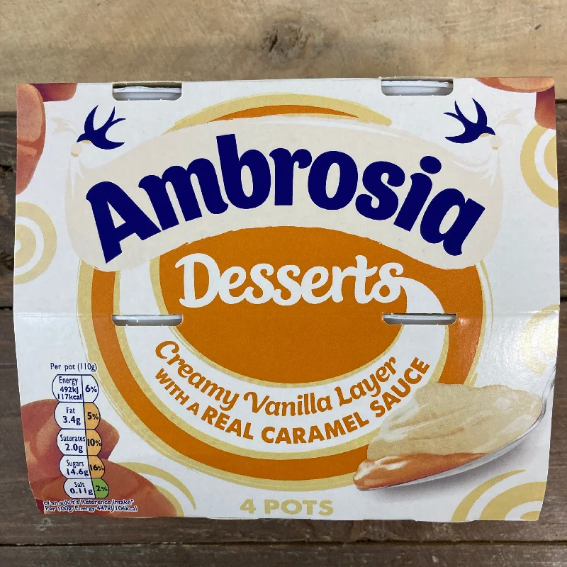 -Anti-scratch sofa protective cover8x Ambrosia Vanilla & Caramel Dessert Pots (2 Packs of 4x110g) -Anti-scratch sofa protective cover8x Ambrosia Vanilla & Caramel Dessert Pots (2 Packs of 4x110g)