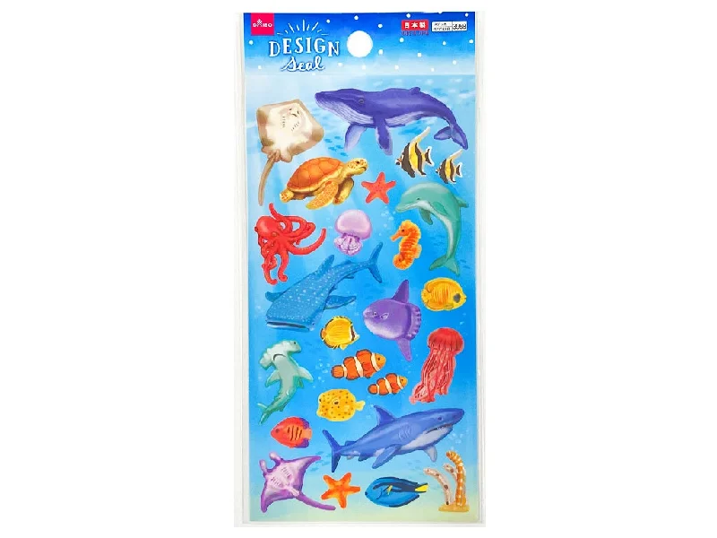 - Organic cotton dog bibsSticker Sea Creatures 2