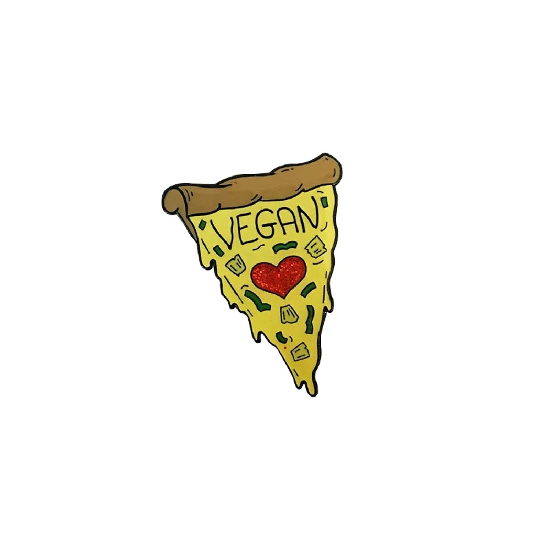 - Smart cat litter box with automatic cleaningVegan Power Co 'Heart Pizza' Enamel Pin