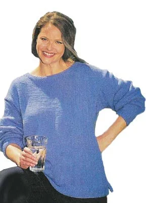  -Splash-proof food bowl AND Anti-choking slow food bowlKnitted Boat Neck Sweater Pattern (Knit)