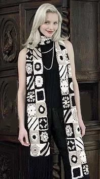 - ​​Pet toys under    yuanSquare Motif Sampler Scarf Pattern (Crochet)