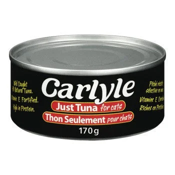    - Hairball control cat food  Carlyle Just Tuna - Canned Cat Food