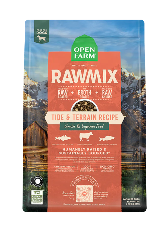 - Hypoallergenic dog foodOpen Farm - Grain & Legume Free RawMix - Tide & Terrain Dog Food