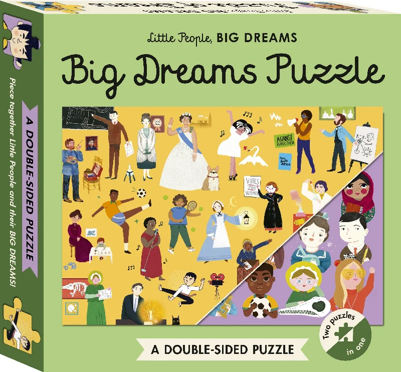 - Dog heart rate monitoring collarLittle People, Big Dreams - 100 Puzzle Double Sided
